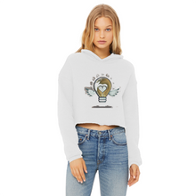 Load image into Gallery viewer, IMG_0313 Ladies Cropped Raw Edge Hoodie - lashirtco-com