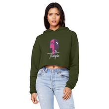 Load image into Gallery viewer, IMG_0318 Unisex Cropped Raw Edge Boyfriend Hoodie - lashirtco-com