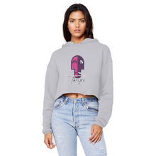 Load image into Gallery viewer, IMG_0318 Unisex Cropped Raw Edge Boyfriend Hoodie - lashirtco-com
