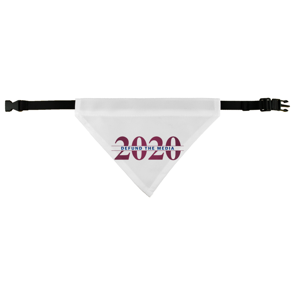 Defund the Media Pet Bandana