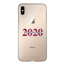 Load image into Gallery viewer, Defund the Media Back Printed Transparent Hard Phone Case