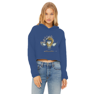 IMG_0313 Ladies Cropped Raw Edge Hoodie - lashirtco-com