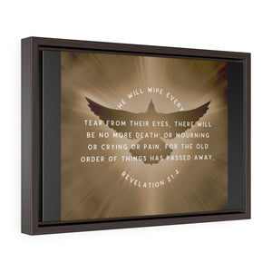 Holy Spirit Framed Premium Gallery Wrap Canvas - lashirtco-com