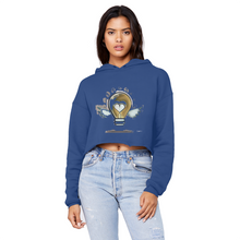 Load image into Gallery viewer, IMG_0313 Unisex Cropped Raw Edge Boyfriend Hoodie - lashirtco-com