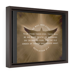 Holy Spirit Framed Premium Gallery Wrap Canvas - lashirtco-com