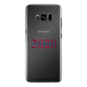 Defund the Media Back Printed Transparent Hard Phone Case