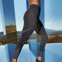 Load image into Gallery viewer, IMG_0389 Women&#39;s Mesh Tech-Panel Leggings Full-Length - lashirtco-com