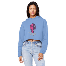 Load image into Gallery viewer, IMG_0318 Unisex Cropped Raw Edge Boyfriend Hoodie - lashirtco-com