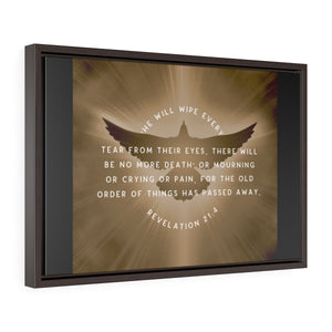 Holy Spirit Framed Premium Gallery Wrap Canvas - lashirtco-com