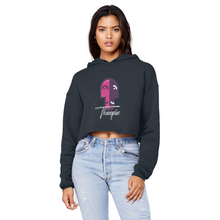 Load image into Gallery viewer, IMG_0318 Unisex Cropped Raw Edge Boyfriend Hoodie - lashirtco-com