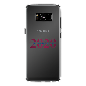 Defund the Media Back Printed Transparent Soft Phone Case