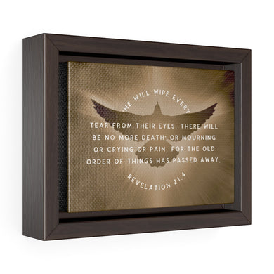 Holy Spirit Framed Premium Gallery Wrap Canvas - lashirtco-com