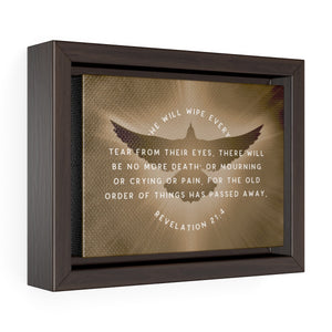 Holy Spirit Framed Premium Gallery Wrap Canvas - lashirtco-com