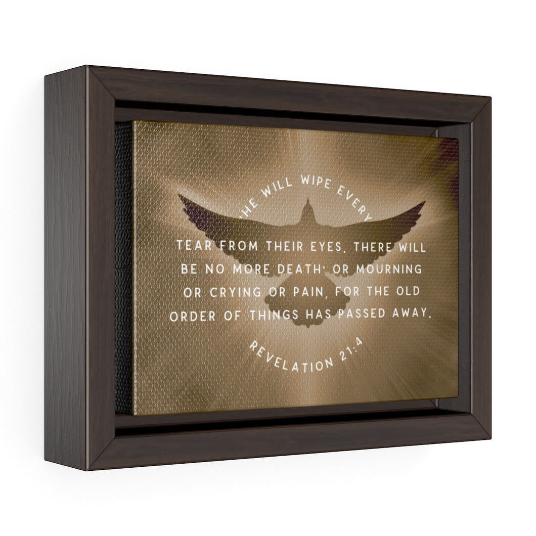 Holy Spirit Framed Premium Gallery Wrap Canvas - lashirtco-com