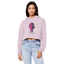 Load image into Gallery viewer, IMG_0318 Unisex Cropped Raw Edge Boyfriend Hoodie - lashirtco-com