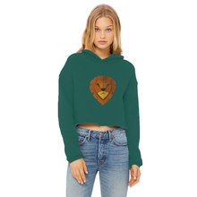 Load image into Gallery viewer, IMG_0315 Ladies Cropped Raw Edge Hoodie - lashirtco-com