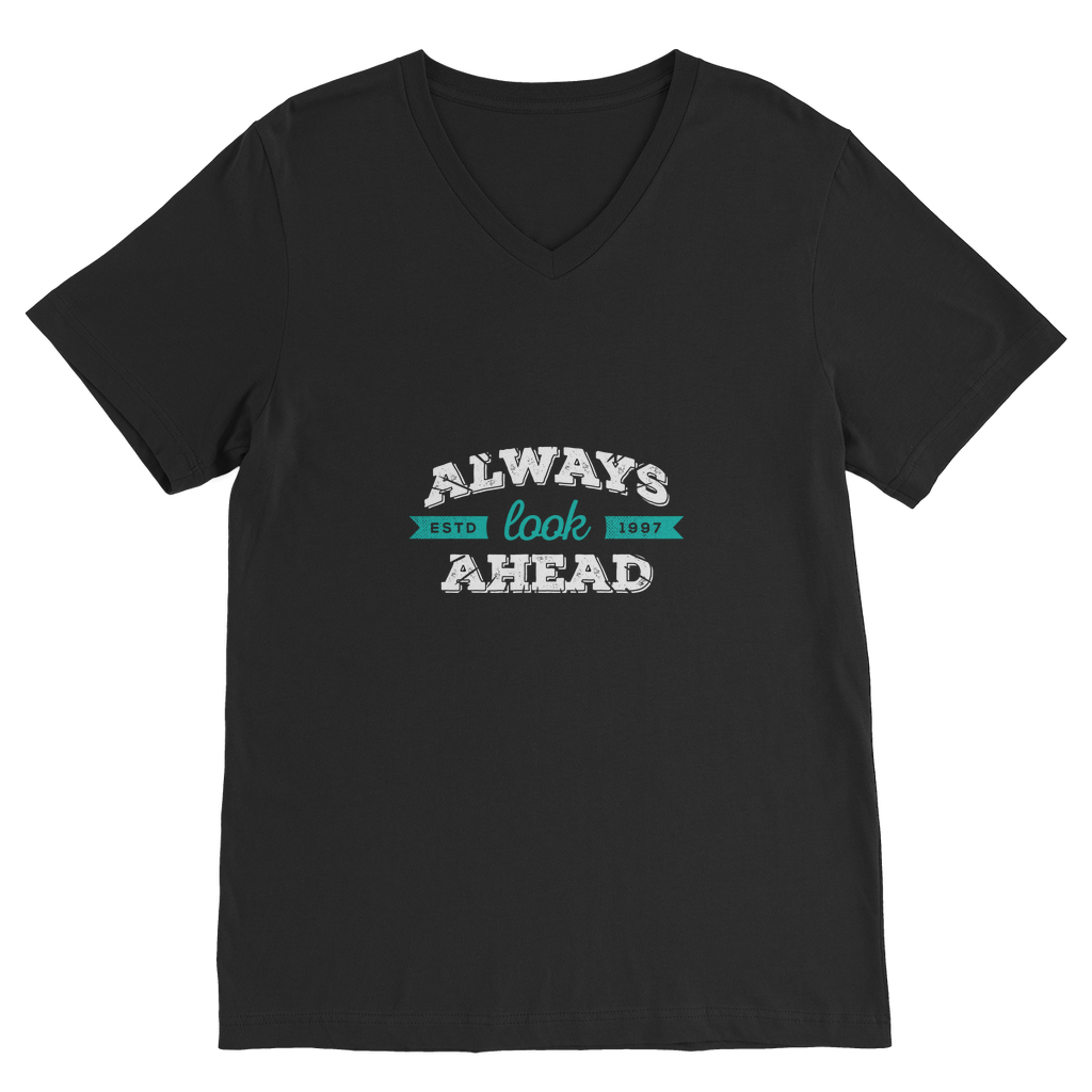 Typo_05 Premium V-Neck T-Shirt - lashirtco-com