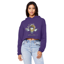 Load image into Gallery viewer, IMG_0313 Unisex Cropped Raw Edge Boyfriend Hoodie - lashirtco-com