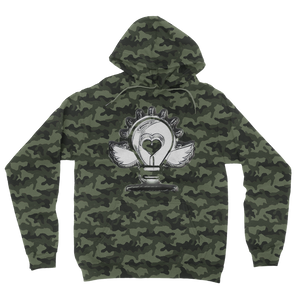 Idea Camouflage Adult Hoodie - lashirtco-com