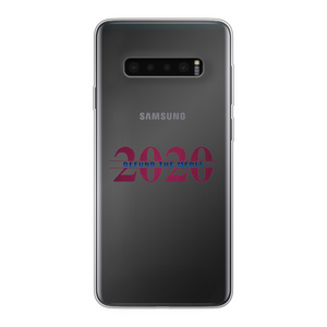 Defund the Media Back Printed Transparent Soft Phone Case