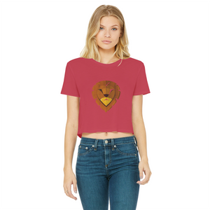 IMG_0315 Classic Women's Cropped Raw Edge T-Shirt - lashirtco-com