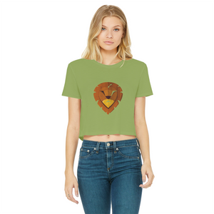 IMG_0315 Classic Women's Cropped Raw Edge T-Shirt - lashirtco-com