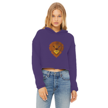 Load image into Gallery viewer, IMG_0315 Ladies Cropped Raw Edge Hoodie - lashirtco-com