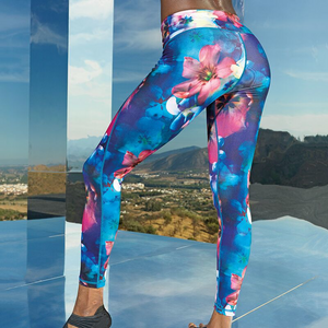 IMG_0389 Women's Performance Flower Leggings Full-Length - lashirtco-com