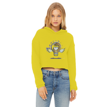 Load image into Gallery viewer, IMG_0313 Ladies Cropped Raw Edge Hoodie - lashirtco-com