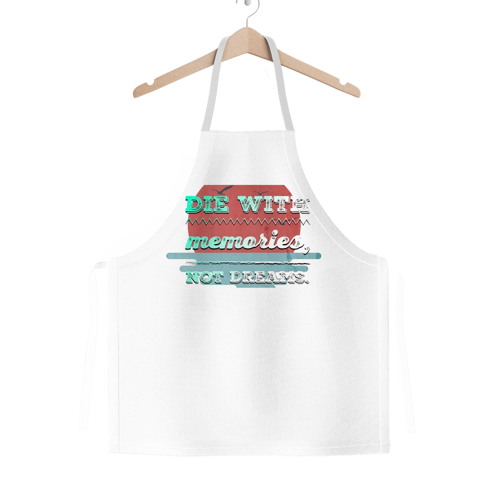 memories not dreams Classic Sublimation Adult Apron - lashirtco-com