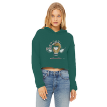 Load image into Gallery viewer, IMG_0313 Ladies Cropped Raw Edge Hoodie - lashirtco-com
