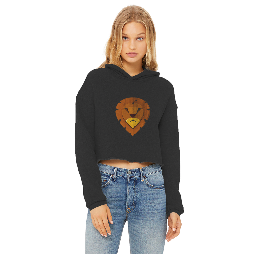 IMG_0315 Ladies Cropped Raw Edge Hoodie - lashirtco-com