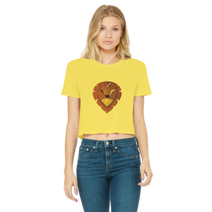 IMG_0315 Classic Women's Cropped Raw Edge T-Shirt - lashirtco-com