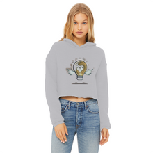 Load image into Gallery viewer, IMG_0313 Ladies Cropped Raw Edge Hoodie - lashirtco-com