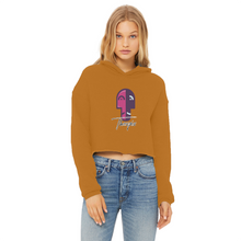 Load image into Gallery viewer, IMG_0318 Ladies Cropped Raw Edge Hoodie - lashirtco-com