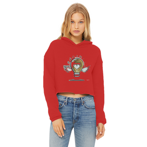 IMG_0313 Ladies Cropped Raw Edge Hoodie - lashirtco-com