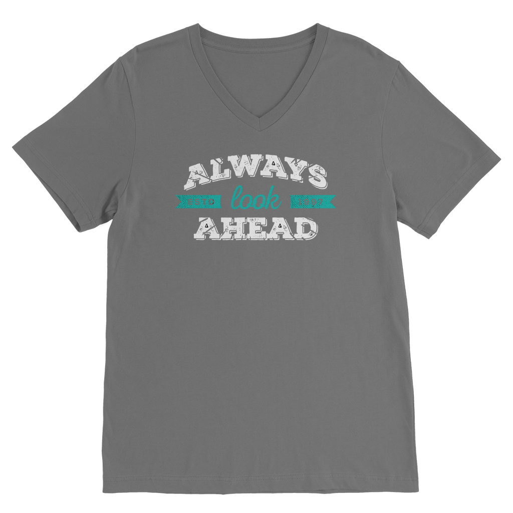 Typo_05 Classic V-Neck T-Shirt - lashirtco-com