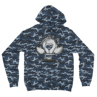 Idea Camouflage Adult Hoodie - lashirtco-com