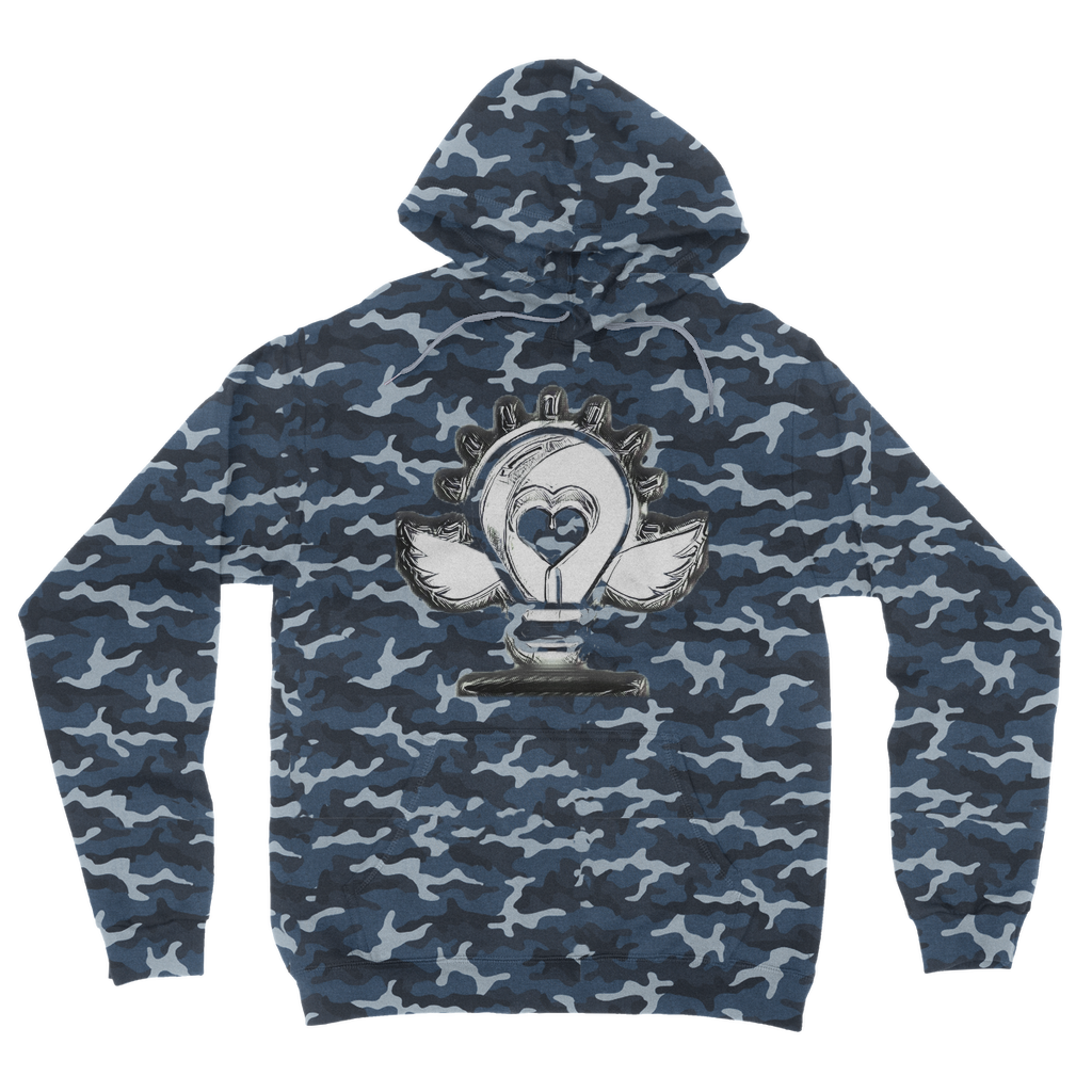 Idea Camouflage Adult Hoodie - lashirtco-com