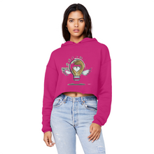 Load image into Gallery viewer, IMG_0313 Unisex Cropped Raw Edge Boyfriend Hoodie - lashirtco-com