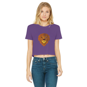 IMG_0315 Classic Women's Cropped Raw Edge T-Shirt - lashirtco-com