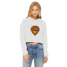 Load image into Gallery viewer, IMG_0315 Ladies Cropped Raw Edge Hoodie - lashirtco-com